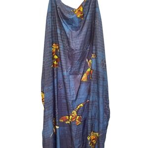 Curtains Drapes 2 Pairs Nickelodeon Teenage Mutant Ninja Turtles TMNT Blue 63 In